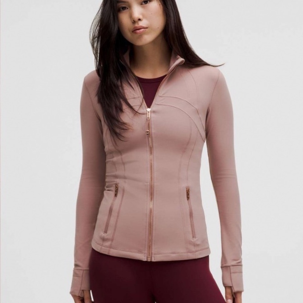 Lululemon Define Jacket Nulu Twilight Rose Rose Gold 2